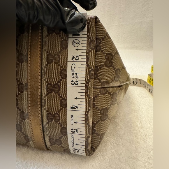 Gucci GG Gold Crystal Tote Bag.. - Picture 13 of 15